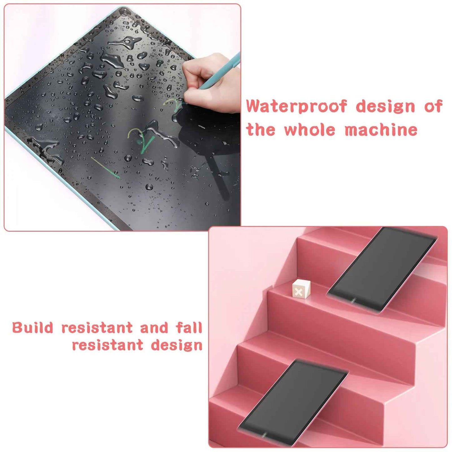 (12 Inch Multi Color) Lcd Writing Tablet Electronic Slate Learning Toys And Gadgets For Kids