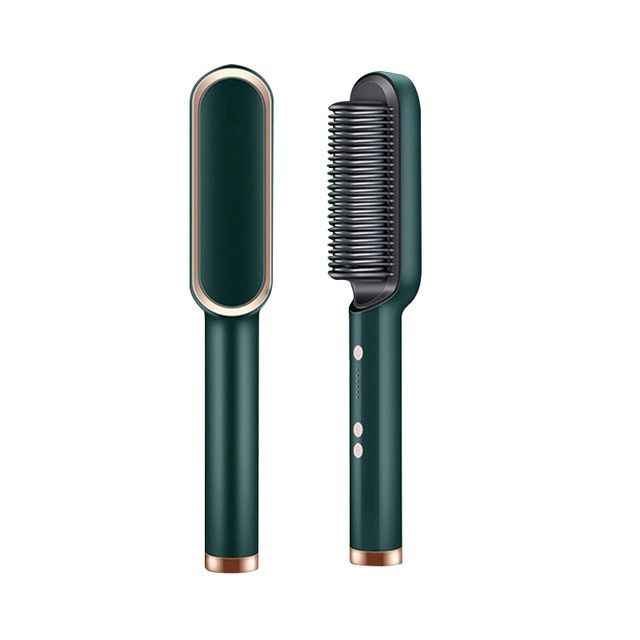 Electric Professional Hair Straightening Brush (random Color)