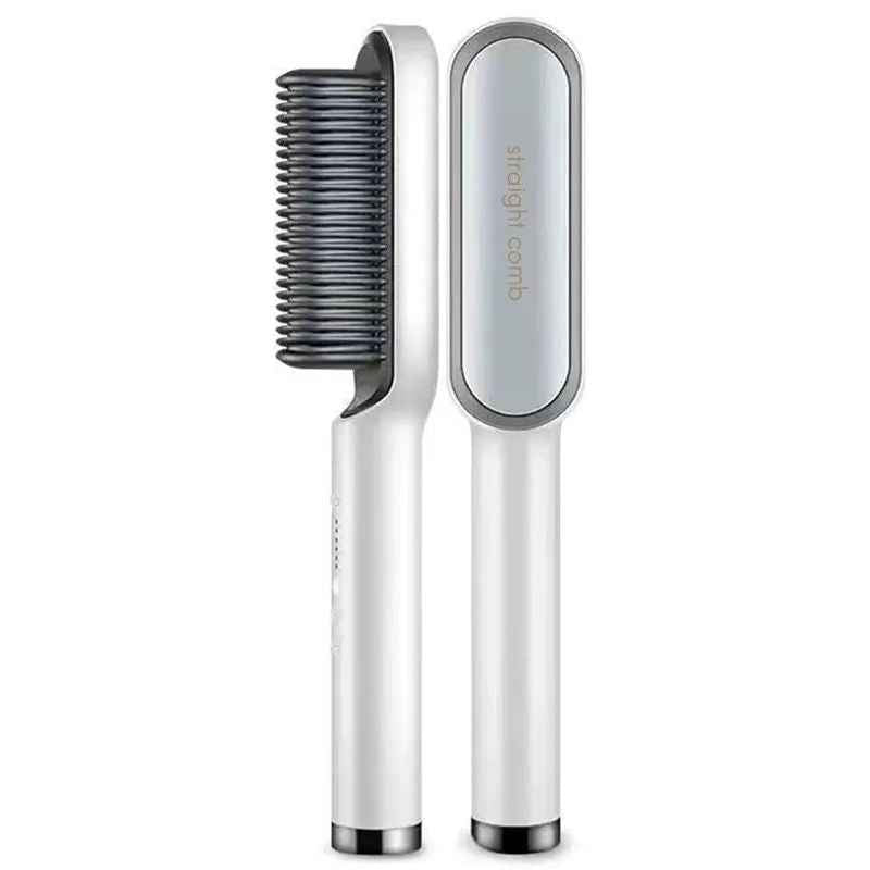 Electric Professional Hair Straightening Brush (random Color)