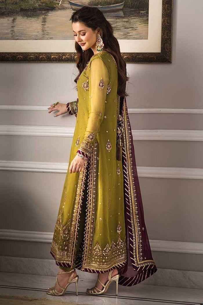 3 Pcs Women's Unstitched Embroidered Suit