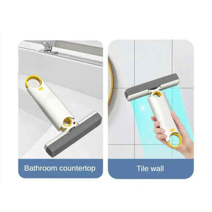 Portable Mini Squeeze Desk Cleaner Glass Sponge Cleaner Mop Household Home Kitchen Car Cleaning Tool