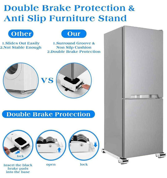 Heavy Duty Expandable Appliance Roller Mover - Adjustable Furniture Dolly with Wheels for Easy and Safe Moving