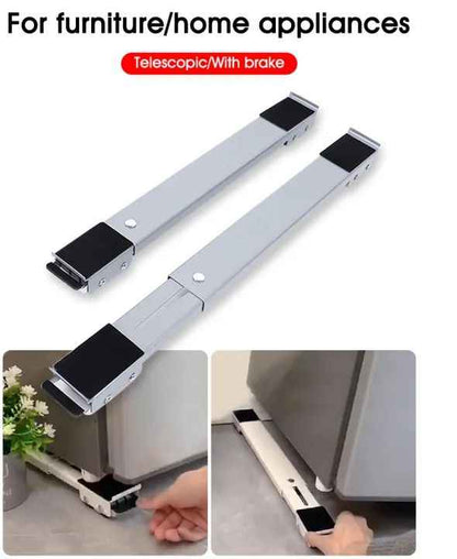 Heavy Duty Expandable Appliance Roller Mover - Adjustable Furniture Dolly with Wheels for Easy and Safe Moving